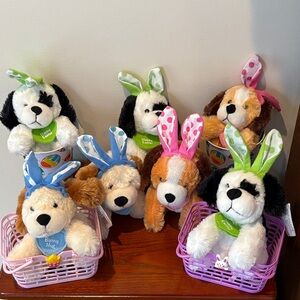 Easter Puppies and basket Bundle